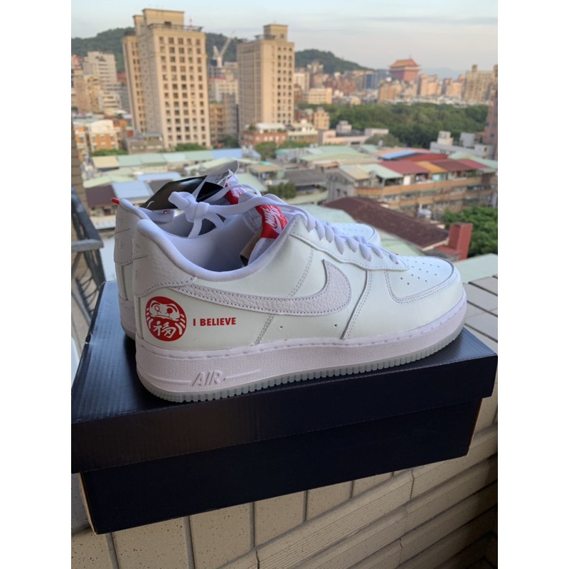 NIKE AIR FORCE 1 DARUMA I BELIEVE 達摩；日本限定款；US10.5 | 蝦皮購物