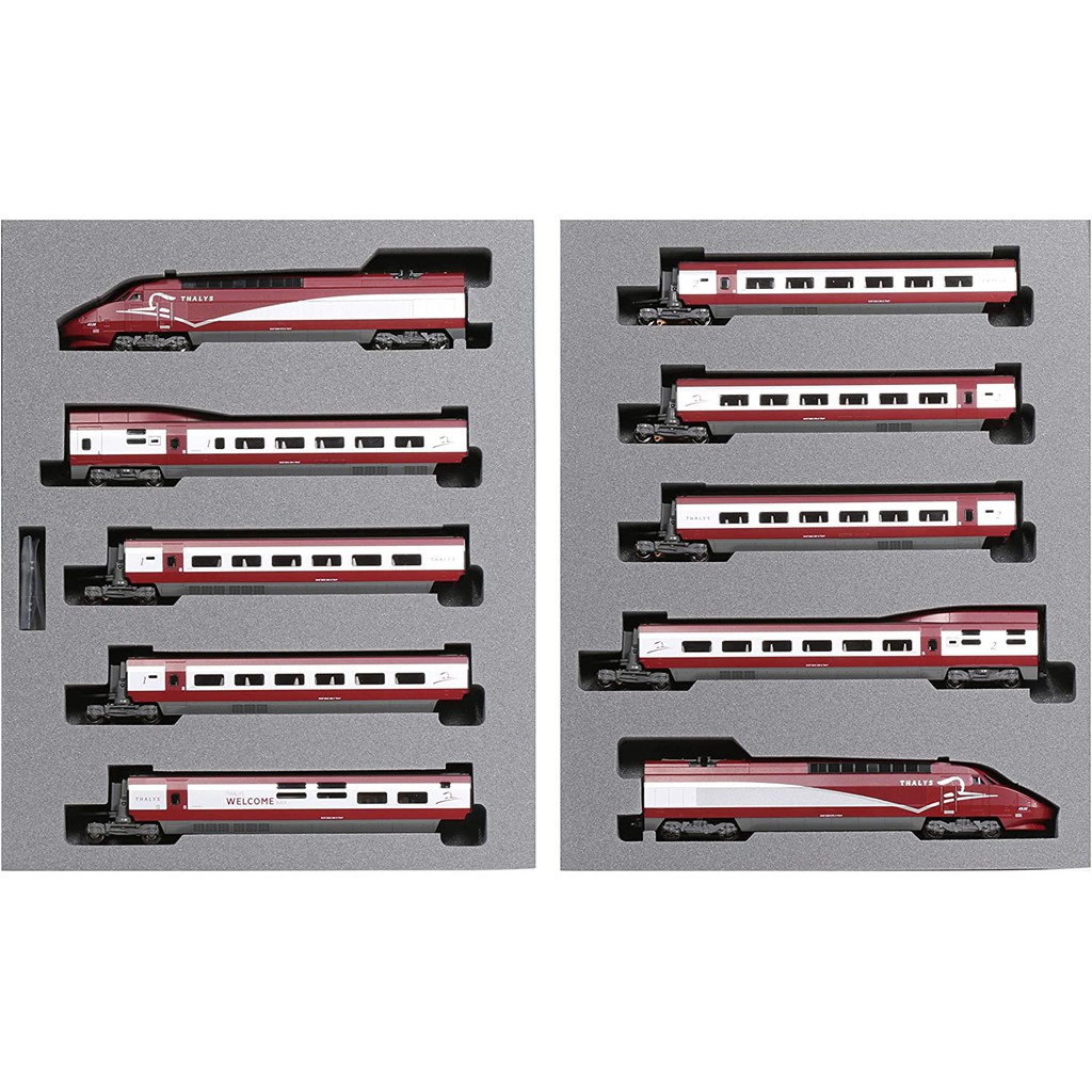 中古】Nゲージ KATO(カトー) 10-1657 <br>Thalys(タリス) PBA 新塗装  