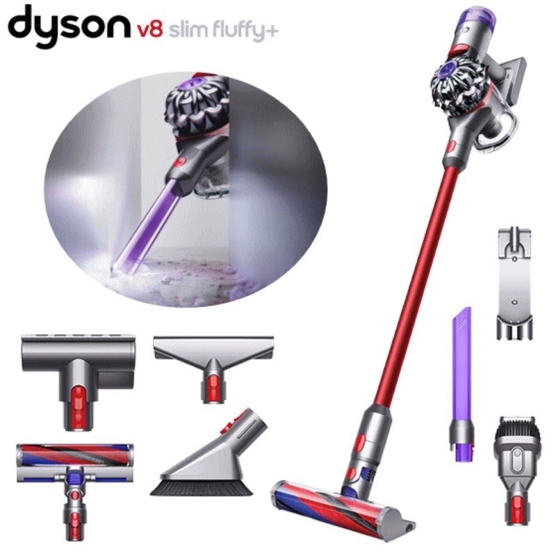 福利品台灣公司貨Dyson V8 slim fluffy 無線吸塵器| 蝦皮購物