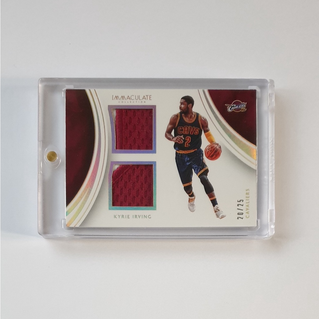 Kyrie Irving 限量patch 球衣卡Immaculate 系列NBA 球員卡| 蝦皮購物