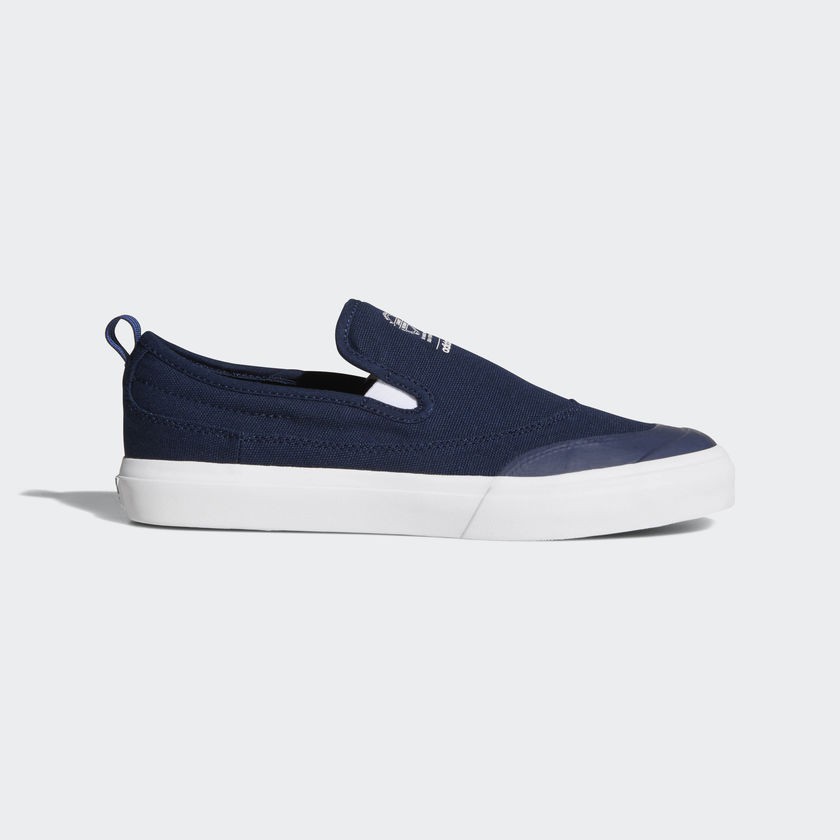 Adidas matchcourt shop white slip on