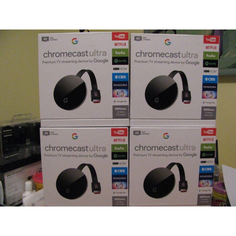 谷歌正貨最新三代Google Chromecast ULTRA 4K《台北快貨》Ultra HD+HDR