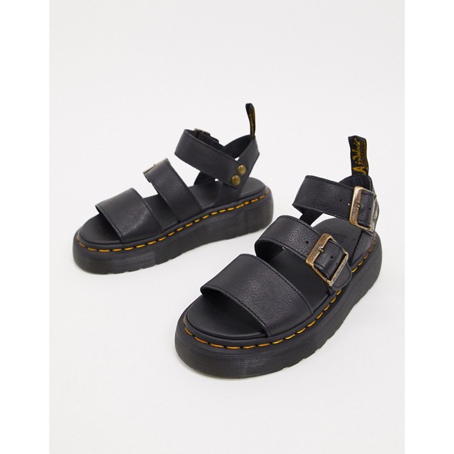 Dr. Martens Gryphon Quad Quarter Strap Sandal 厚底涼鞋UK3-9 | 蝦皮購物