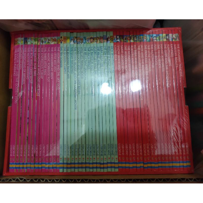 Usborne My Second Reading Library 50 本平裝 盒裝套書 我的第二個閱讀圖書館 | 蝦皮購物