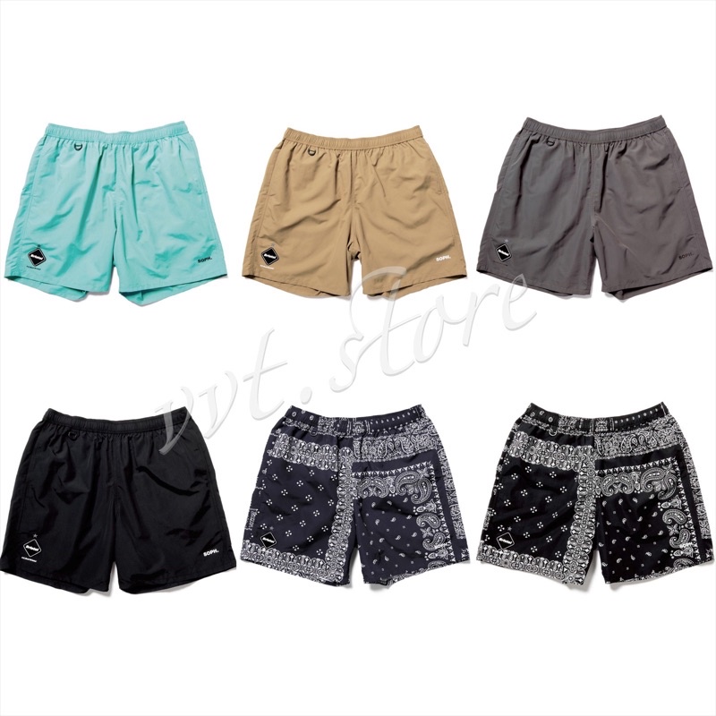 F.C.Real Bristol FCRB NYLON EASY SHORTS 防撥水短褲運動褲休閒褲