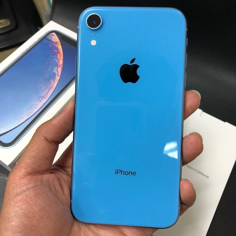 8/19已拆封已開通未使用IPHONE XR 64G 藍色/福利機二手機中古機拆封機