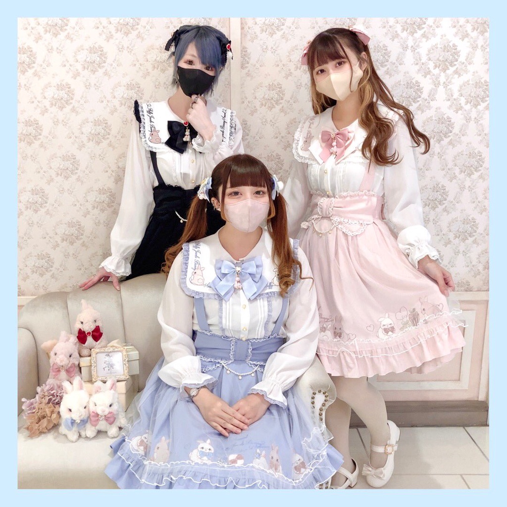Amavel アマベル日本專櫃正品Fluffy Jewels Bunnyリボンクリップ