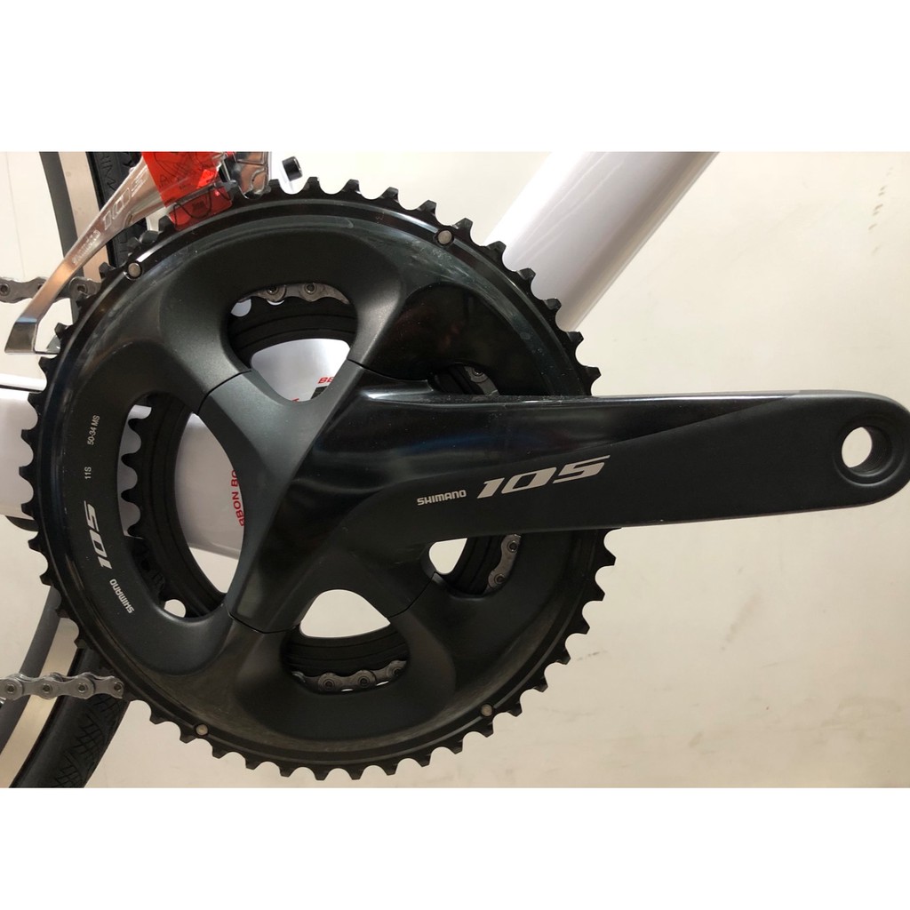 時尚單車』[現貨正品] SHIMANO 105 R7000 2x11速50-34T 170MM 大盤大齒