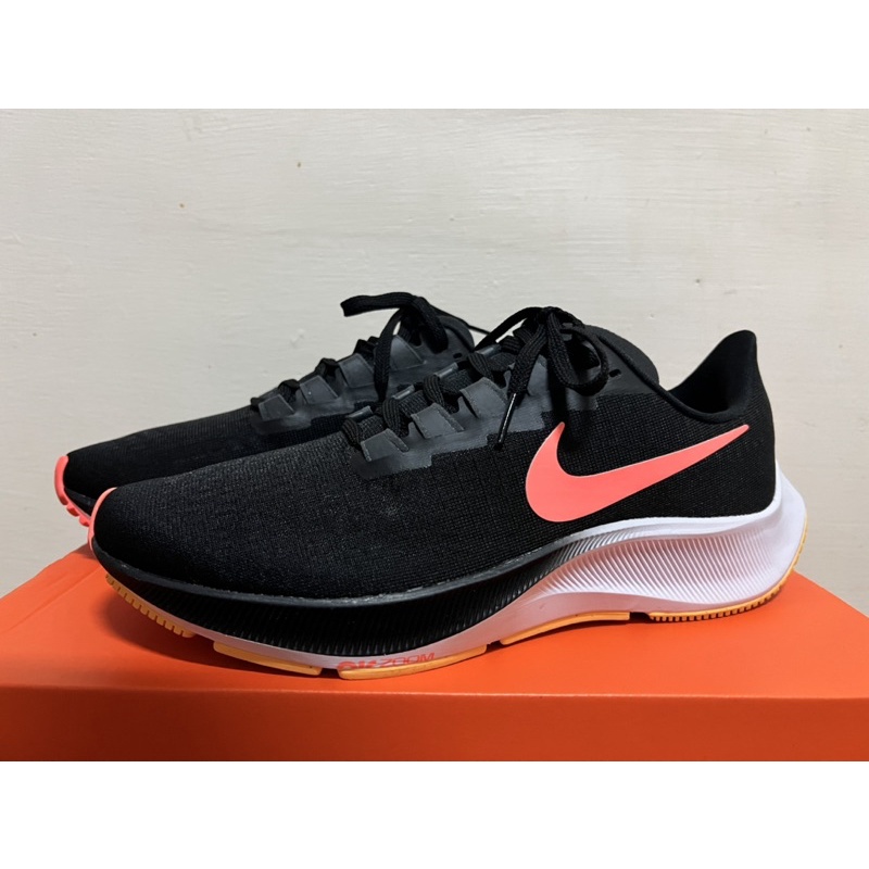 全新Nike Air Zoom PEGASUS 37 小飛馬黑橘US7(25cm)慢跑鞋| 蝦皮購物