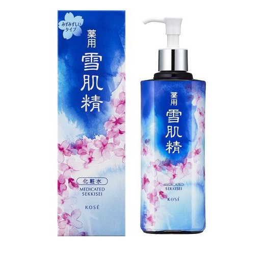 日本JP KOSE藥用雪肌精化妝水(滋潤型) 500ml (限定櫻花版) | 蝦皮購物