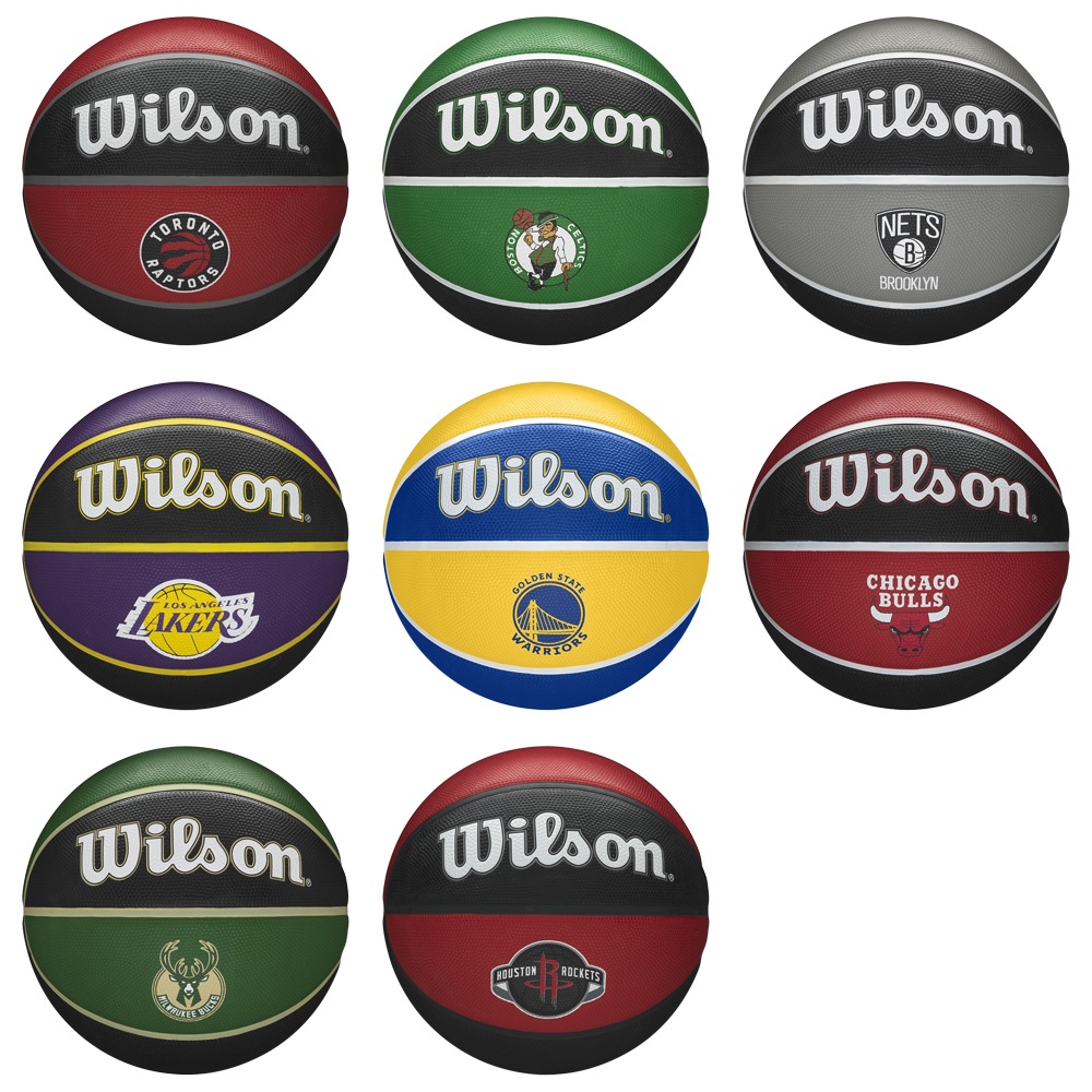 【yuto.sport】現貨 Wilson NBA 籃球 7號 隊徽球 耐磨 橡膠 室外 勇士 湖人 NBA隊徽球 | 蝦皮購物