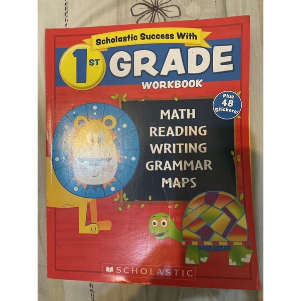 Scholastic Success With 1st GRADE workbook | 蝦皮購物