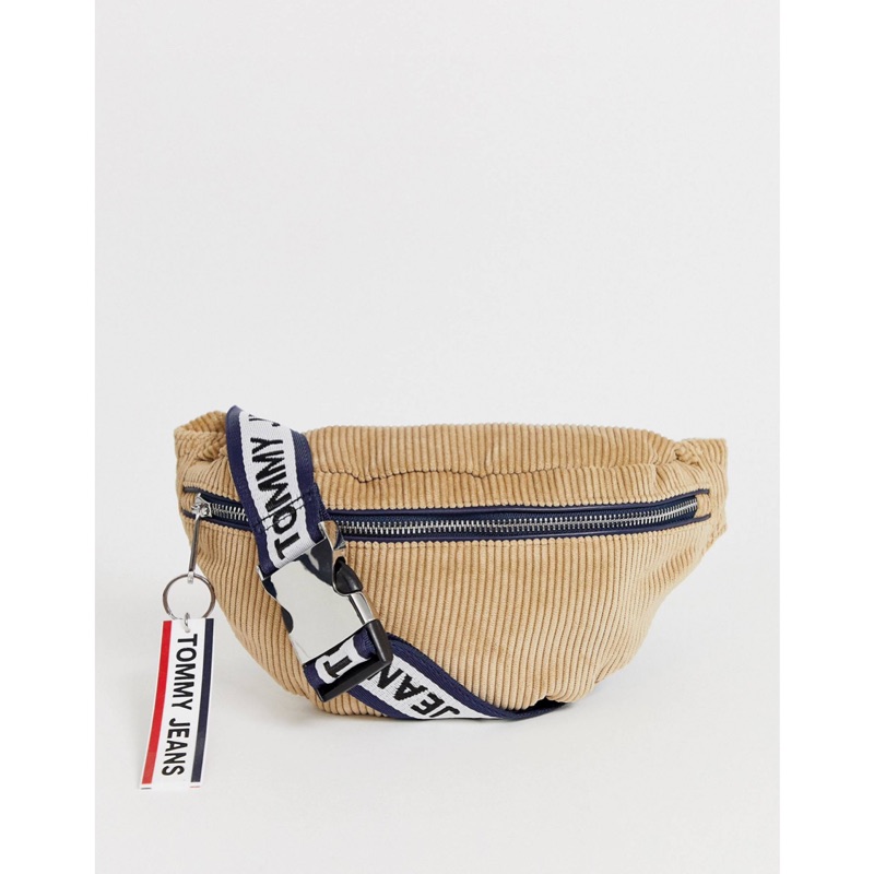 Tommy jeans logo tape bumbag sale