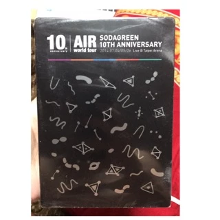 Sodagreen　蘇打綠　AIR WORLD TOUR　CD+DVD+DVD Sodagreen（ソーダグリーン）『蘇打綠』台湾を代表するロック