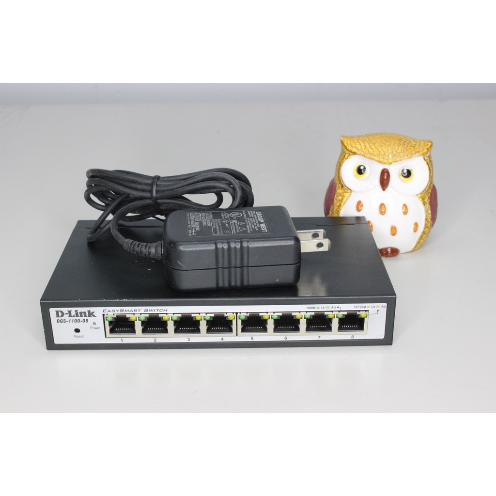 D-Link DGS (DGS-1100-08P) 8-Ports Rack-Mountable Ethernet | 蝦皮購物