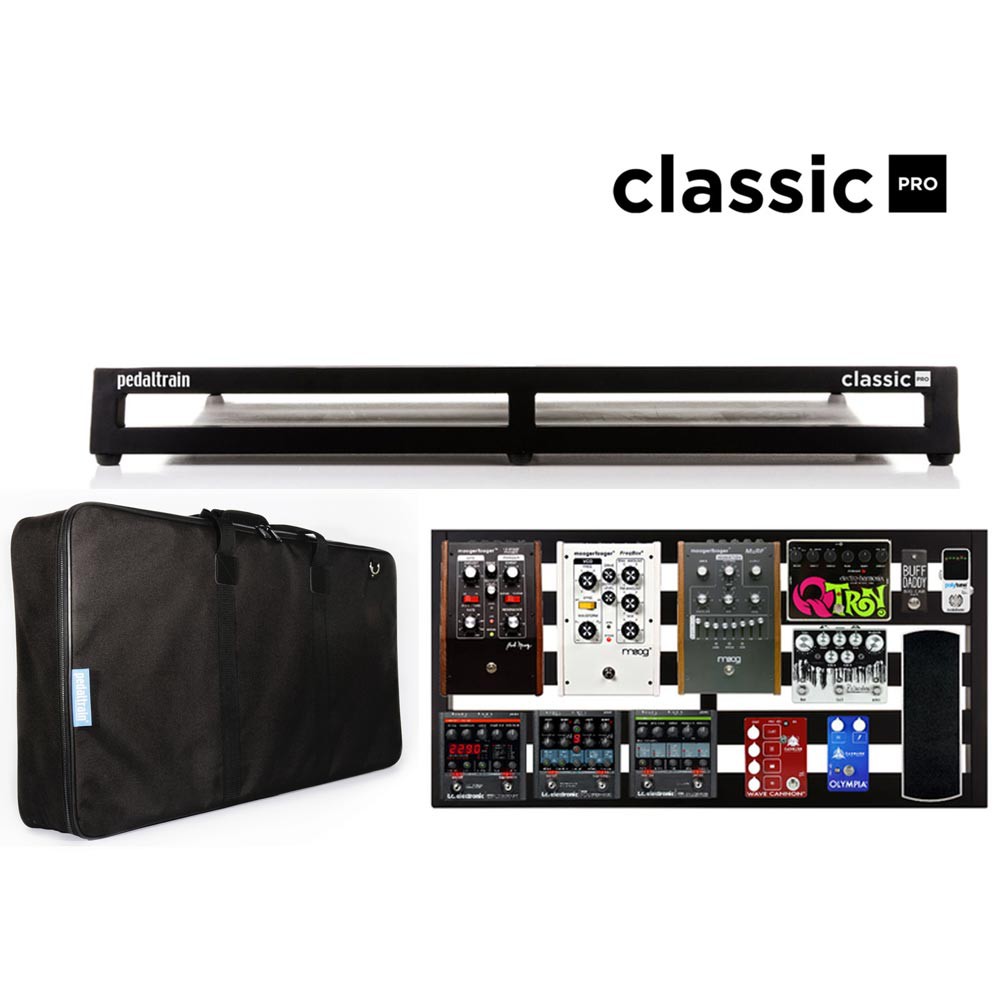 免運] Pedaltrain Classic Pro 效果器板+飛行箱(81.2x40公分