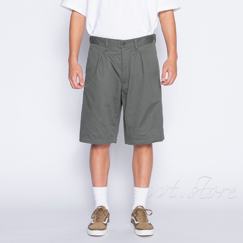 WTAPS 21SS TUCK 02 / SHORTS / COTTON. TWILL 短褲休閒褲| 蝦皮購物