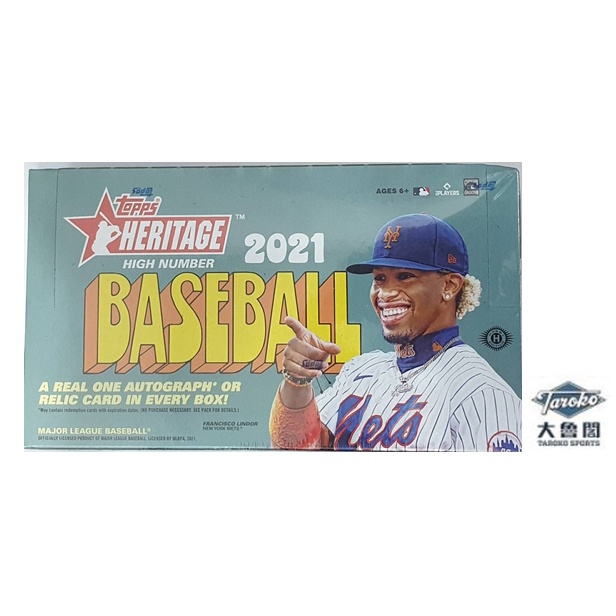 大魯閣】2021 MLB Topps Heritage High Number | 蝦皮購物