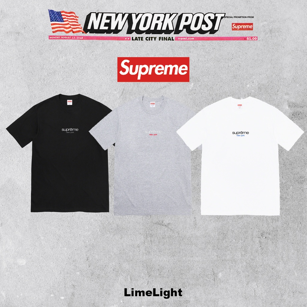 ☆LimeLight☆ 2022 S/S Supreme Classic Logo Tee 基本短袖Box Logo