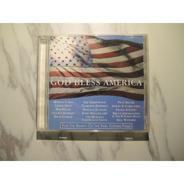二手CD God Bless America 天佑美國 聲援911希望之歌 | 蝦皮購物
