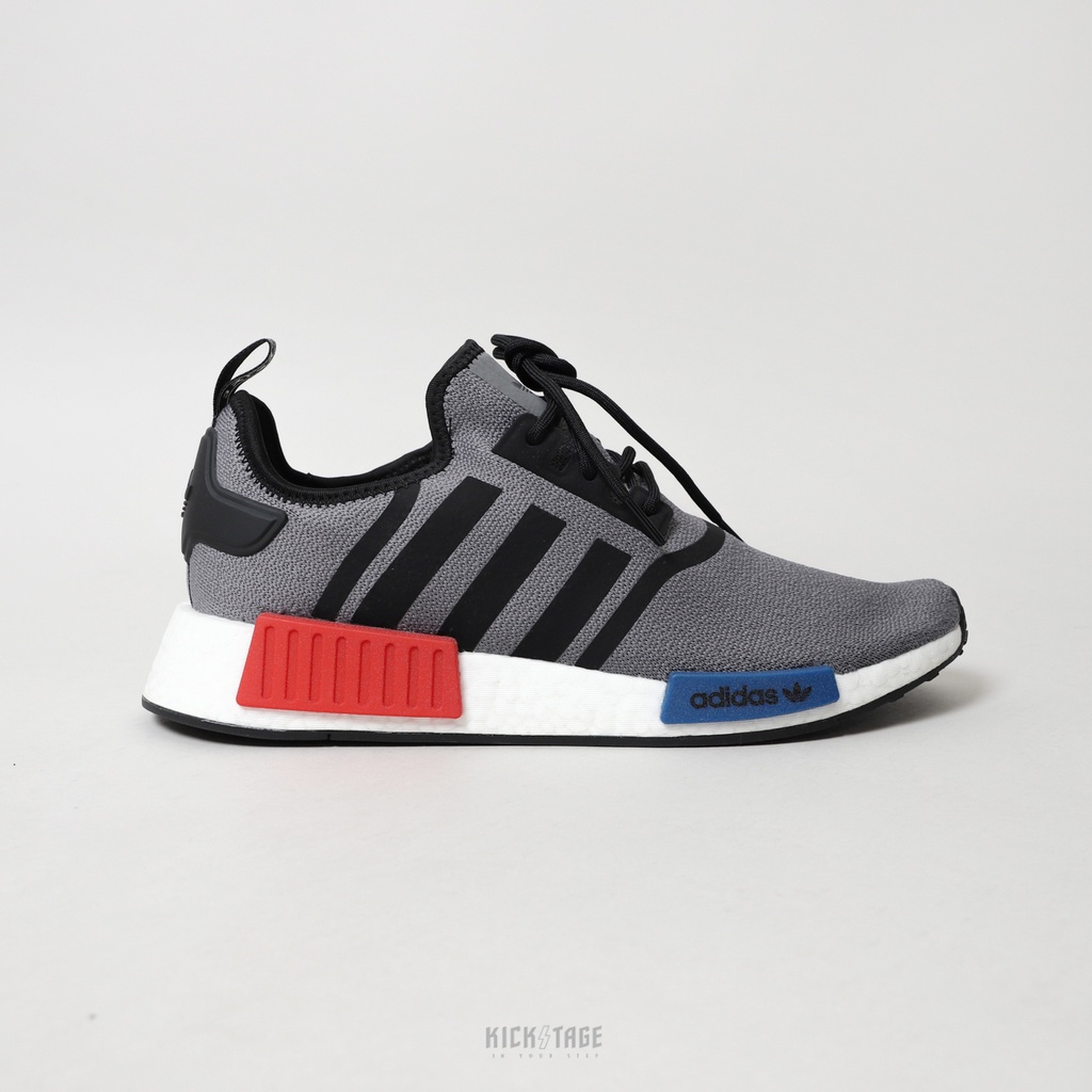 Adidas nmd r1 grey red sale