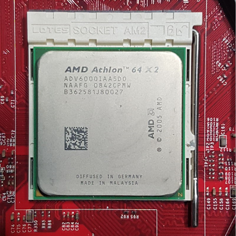 Athlon 64 X2 6000 處理器 + 微星K9N SLI V2主機板、整套附檔板與風扇拋售價只要1100元 | 蝦皮購物
