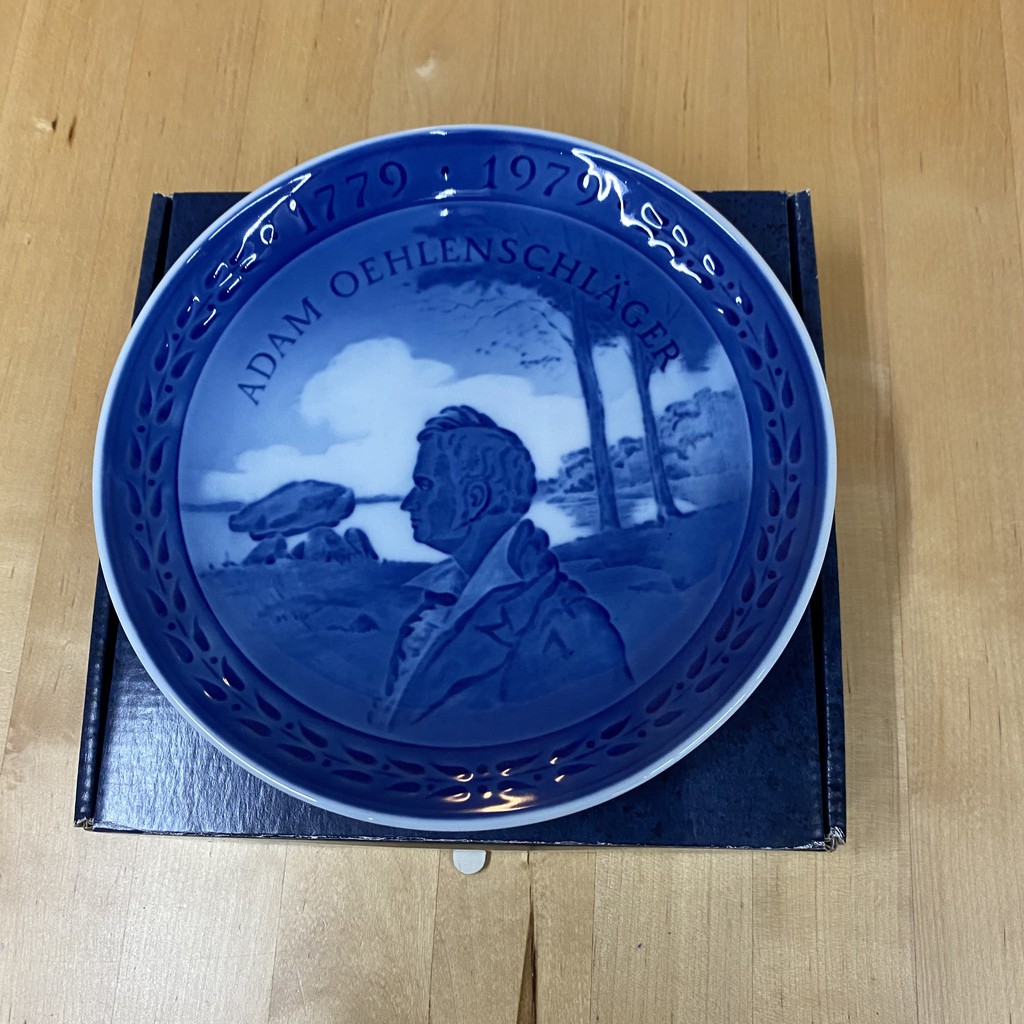 全新品】皇家哥本哈根Royal Copenhagen 1779-1979亞當·戈特洛布·奧倫施