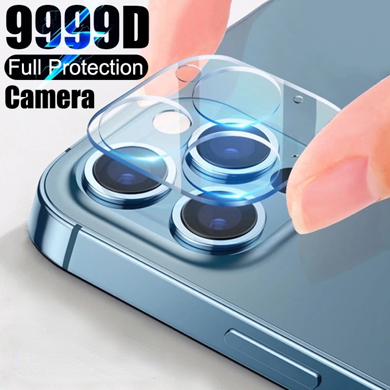 適用於 iPhone 13 12 11 Pro Max 99D 全覆蓋相機鏡頭適用於 iphone 13 12 迷你鋼化 | 蝦皮購物