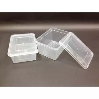 巧緻烘焙網 5入 700cc PP蓋 PP盒 保鮮盒 千層蛋糕盒 餅乾盒 塑膠盒 0.7公升 700ml ，PP盒