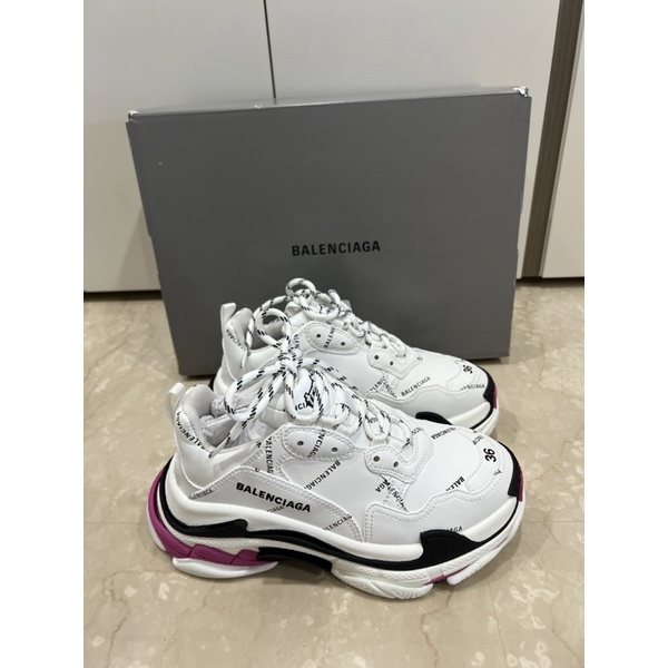 Balenciaga Triple S巴黎世家老爹鞋36號| 蝦皮購物