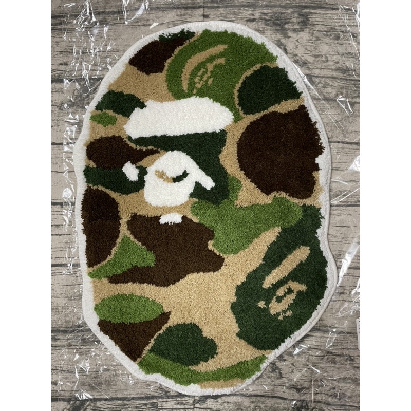 ABC CAMO APE HEAD RUG MAT