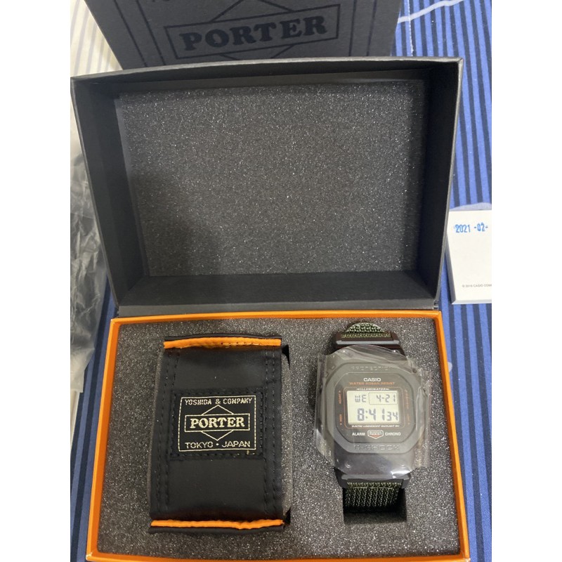 PORTER × CASIO G-SHOCK 85周年限量紀念款| 蝦皮購物