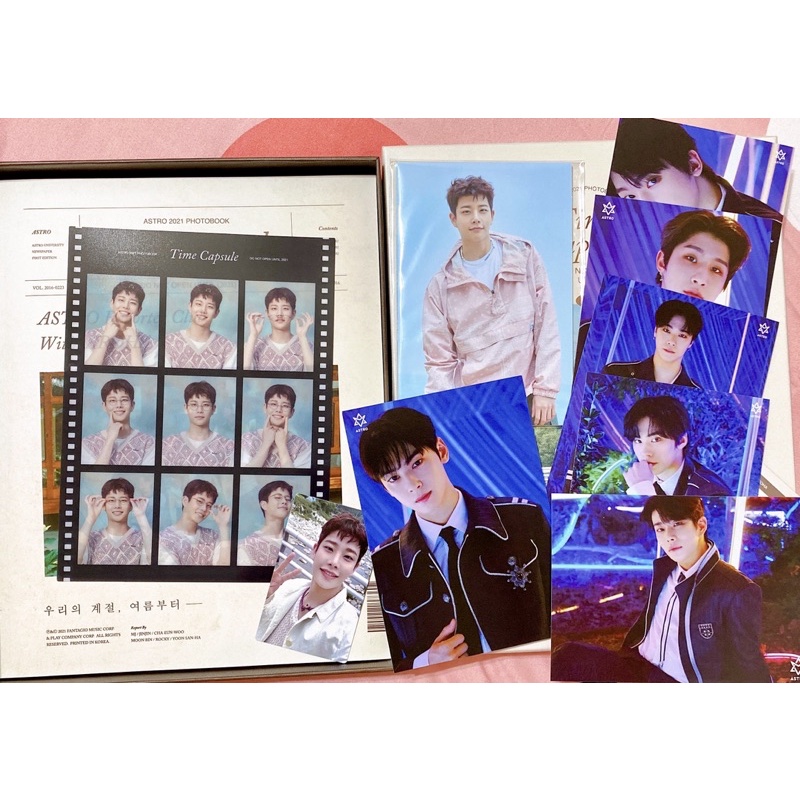 ASTRO 2021 PHOTOBOOK 'TIME CAPSULE' 時光膠囊寫真書MJ 明俊套組