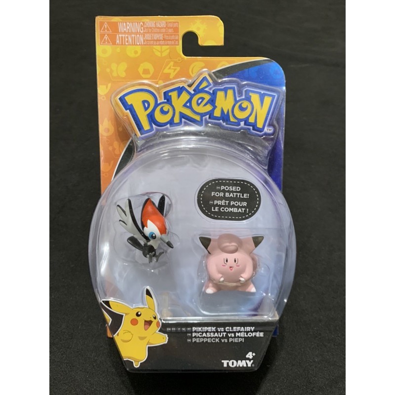 pokemon 精靈 寶可夢 皮皮 小篤兒 公仔 TOMY | 蝦皮購物