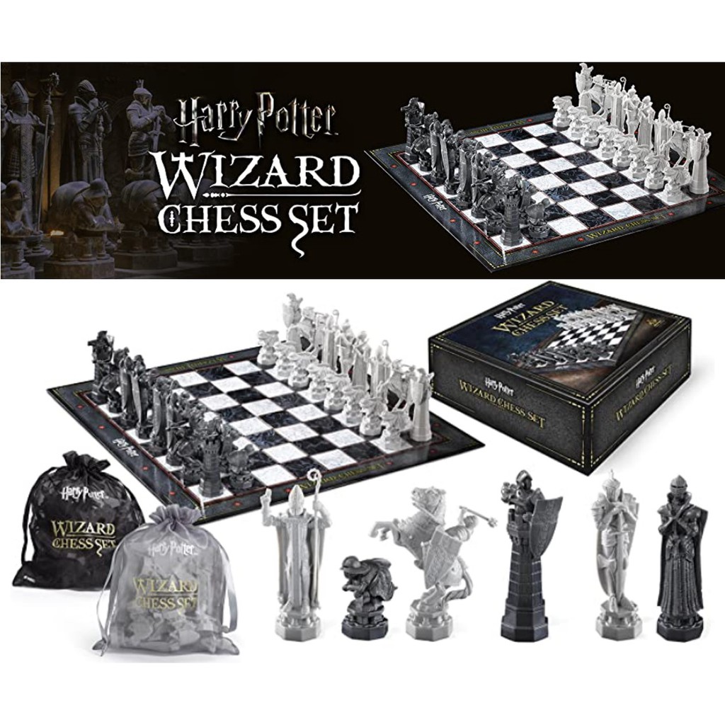 預購，珍藏版美國哈利波特巫師西洋棋Harry Potter Wizard Chess Set