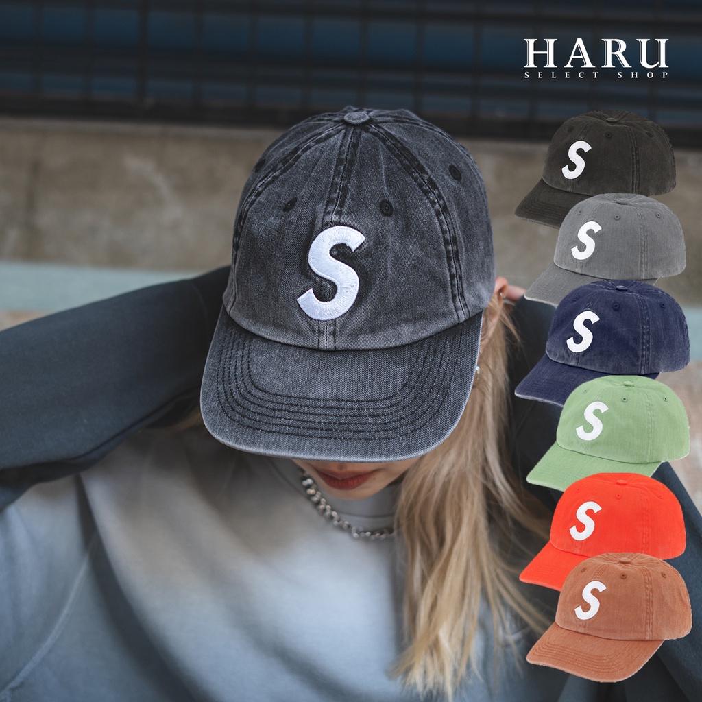 新品！Supreme Pigment Print S Logo 6-Panel-