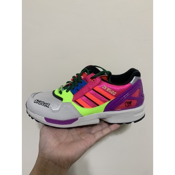 Taiwan小鮮肉> ADIDAS x OVERKILL 德國潮流鞋店ZX8500 彩虹限量聯名