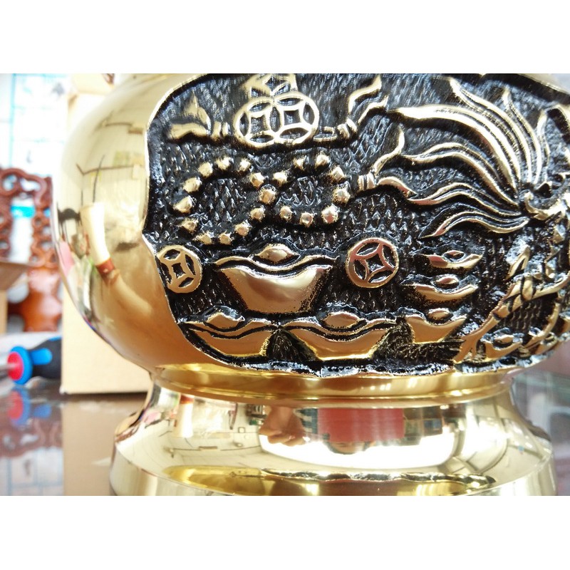 靜福緣】精品銅製『麒麟爐(有耳)』 5寸半、6寸、7寸、8寸、8寸8 靜福緣】精品銅製『麒麟爐(有耳)』 5寸半、6寸、7寸、8寸、8寸8