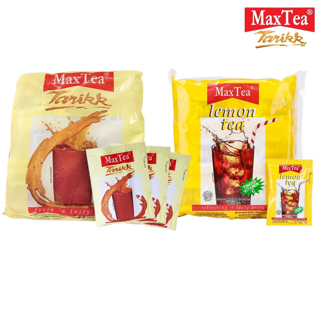 世界GO 峇里島必買 Max Tea Tarikk 印尼拉茶 美詩泡泡奶茶 奶茶 美詩拉茶 檸檬紅茶 家庭號 30包入 | 蝦皮購物