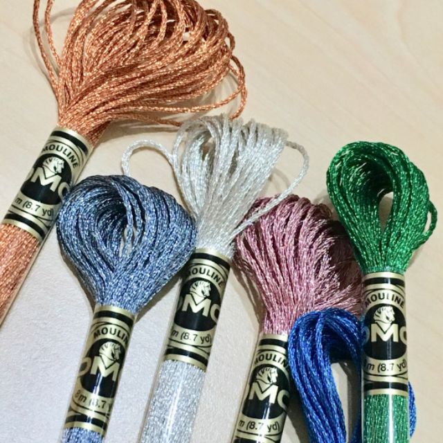 幸福手作】法國進口DMC 金蔥繡線十字繡刺繡俄羅斯刺繡| 蝦皮購物