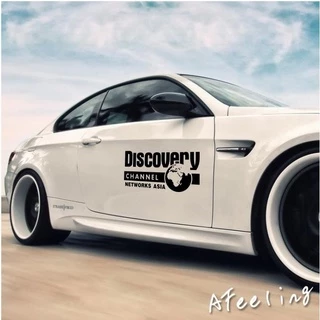 Discovery汽車貼紙車身反光貼刮痕遮擋個性時尚汽車貼運動系列