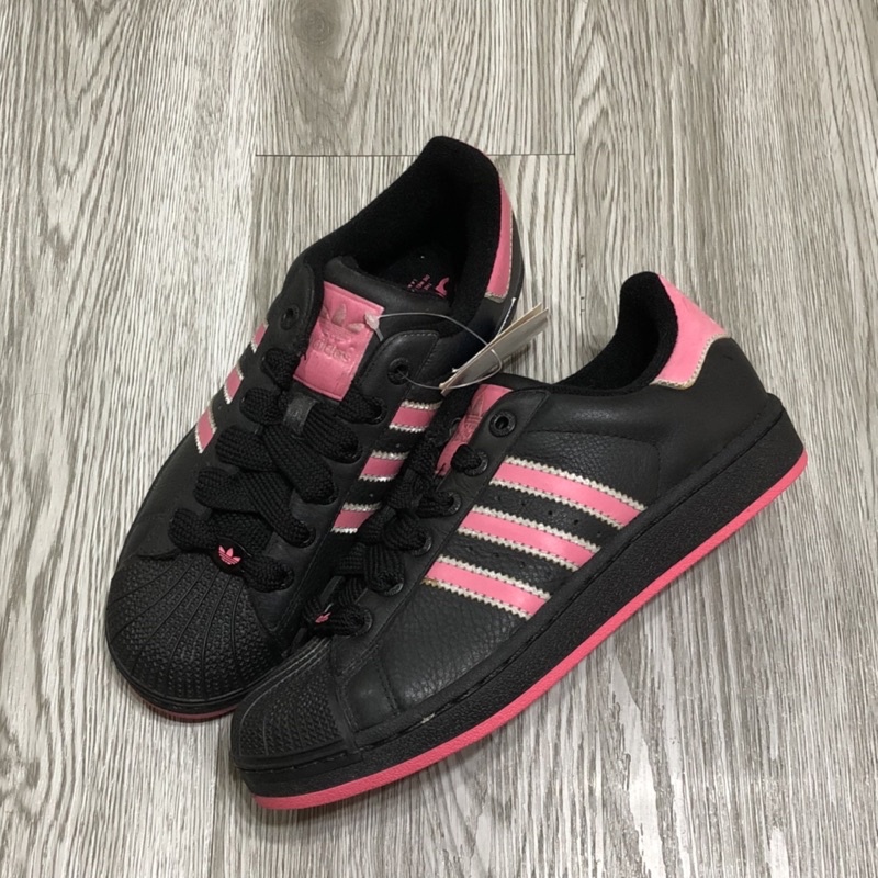 Adidas superstar 2 w rose - black clearance pink