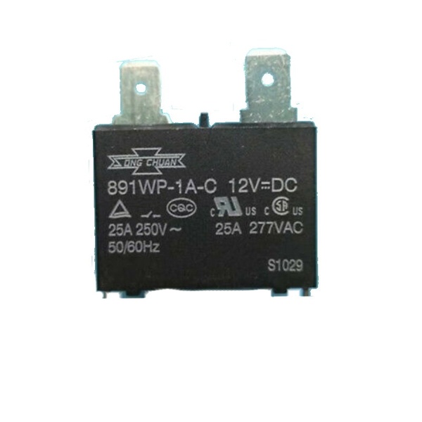 SONG CHUAN 891WP-1A-C 12V DC 4-Pin 25A PCB Power Relay – Original