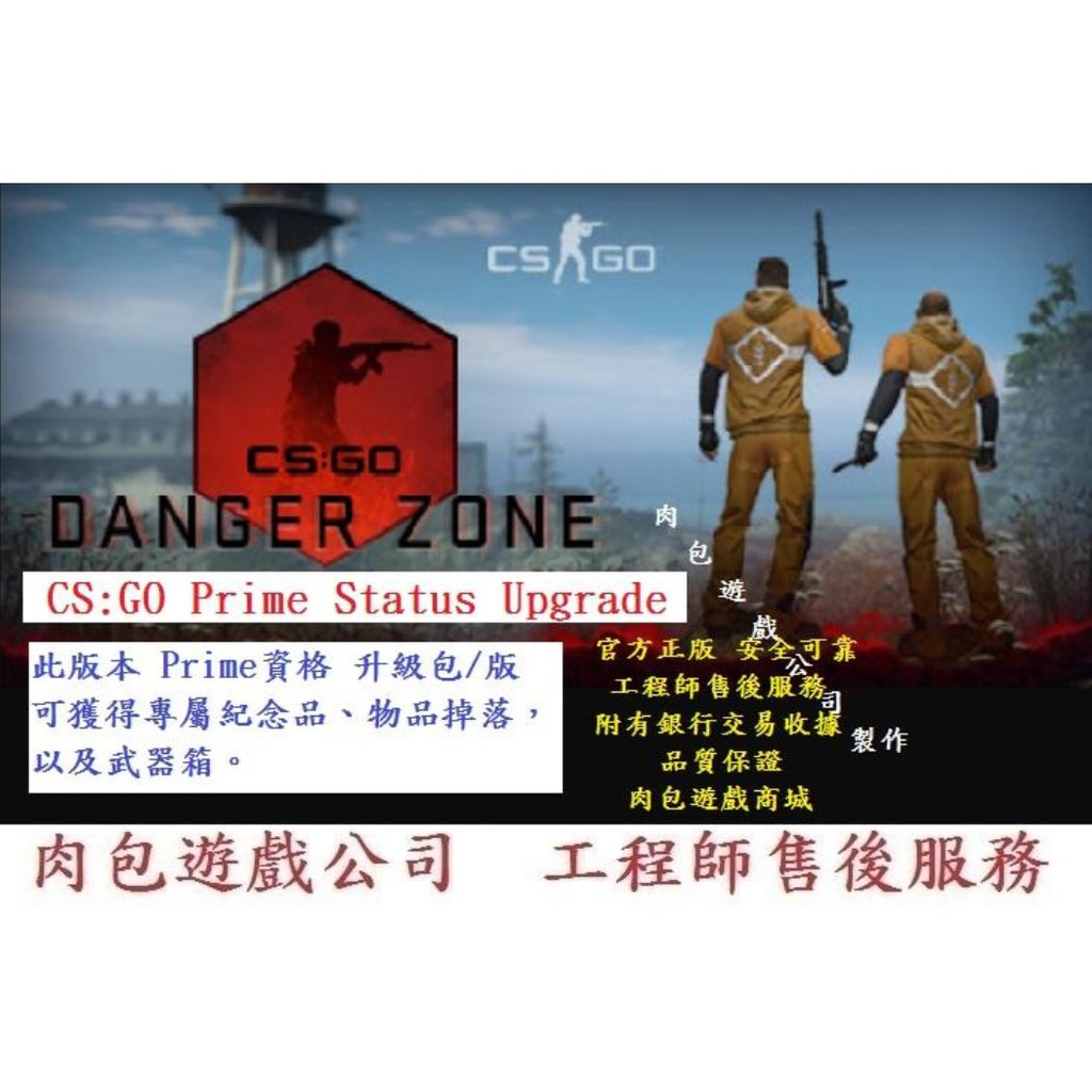 PC版 繁體 肉包 STEAM CS:GO Prime Status Upgrade 優先狀態升級 絕對武力 全球攻勢 | 蝦皮購物