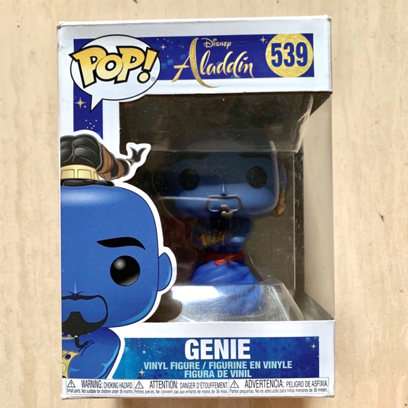 盒損出清] 正版FUNKO POP! Aladdin Genie 迪士尼阿拉丁(真人版) 神燈