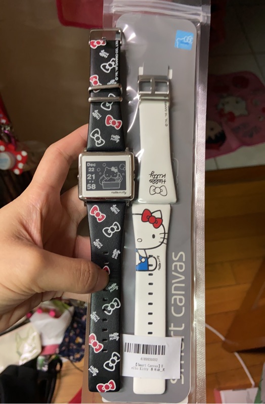 [美品]EPSON smart canvas Hello Kitty Girls Epson Smart Canvas Hello Kitty Watch Japan Trend Shop Sales
