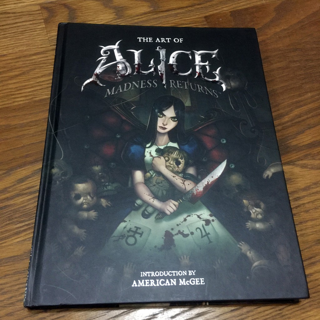原版畫冊Art of Alice: Madness Returns 愛麗絲驚魂記︰瘋狂再臨遊戲