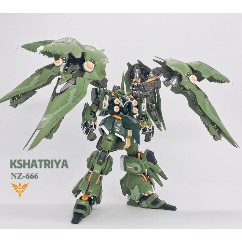 MC 1/100 刹帝利剎地利MB NZ-666 KSHATRIYA 合金完成品大青椒鋼彈模型| 蝦皮購物