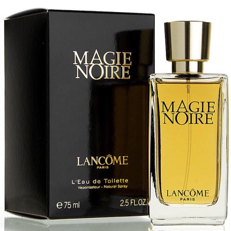 限量絕版品LANCOME 蘭寇Magie Noire 黑魔法黑色夢幻淡香水原廠公司貨