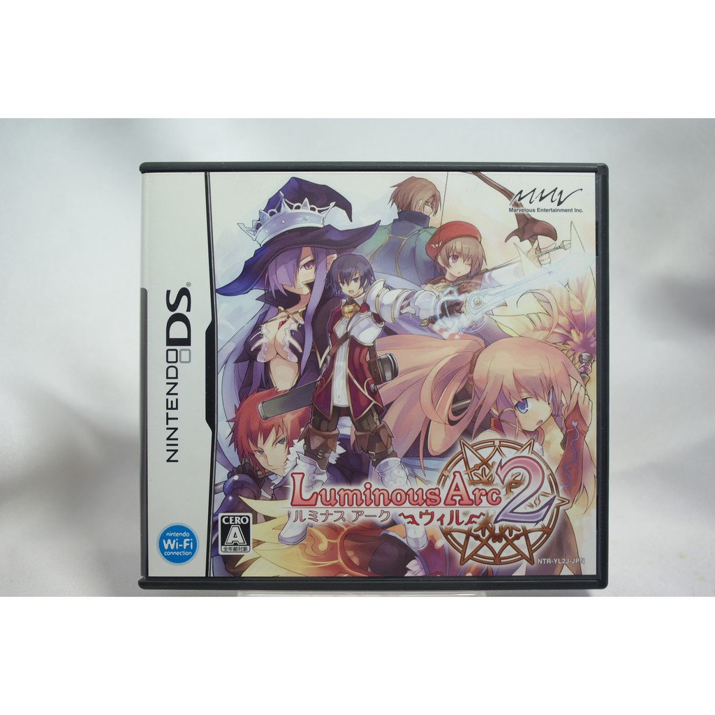 [耀西]二手 純日版 任天堂 DS NDS 弧光之源 2 意志 Luminous Arc | 蝦皮購物